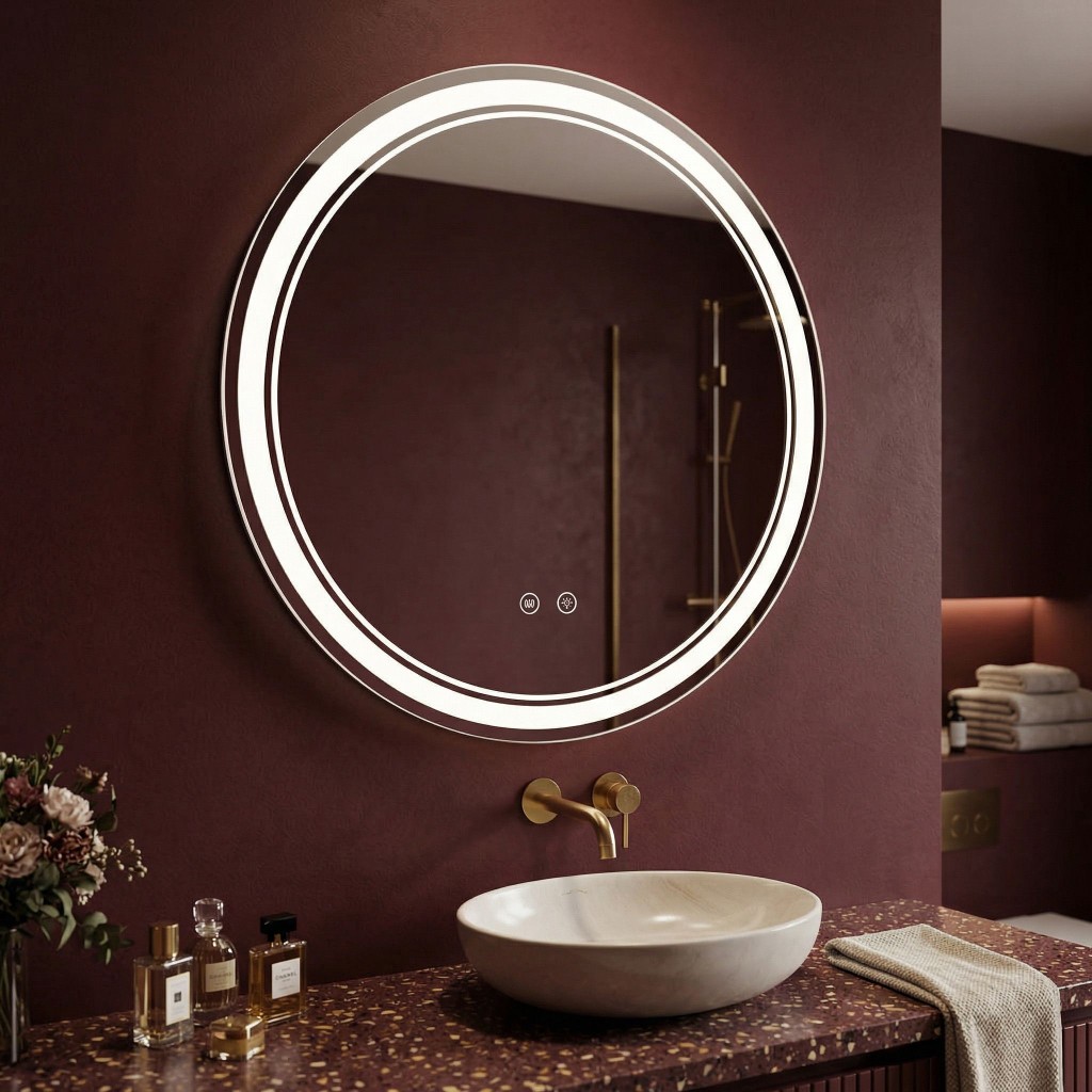 REA Zrcadlo LED SOFT 70 HOM-00204