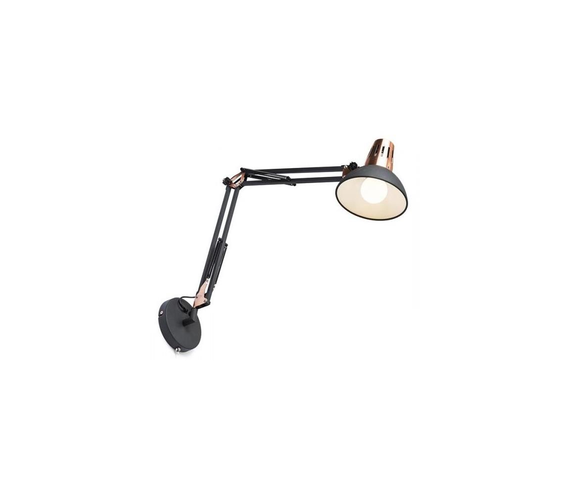 RED - Design  - R12651 - Nástěnná lampa ANTE 1xE27/28W/230V černá R12651