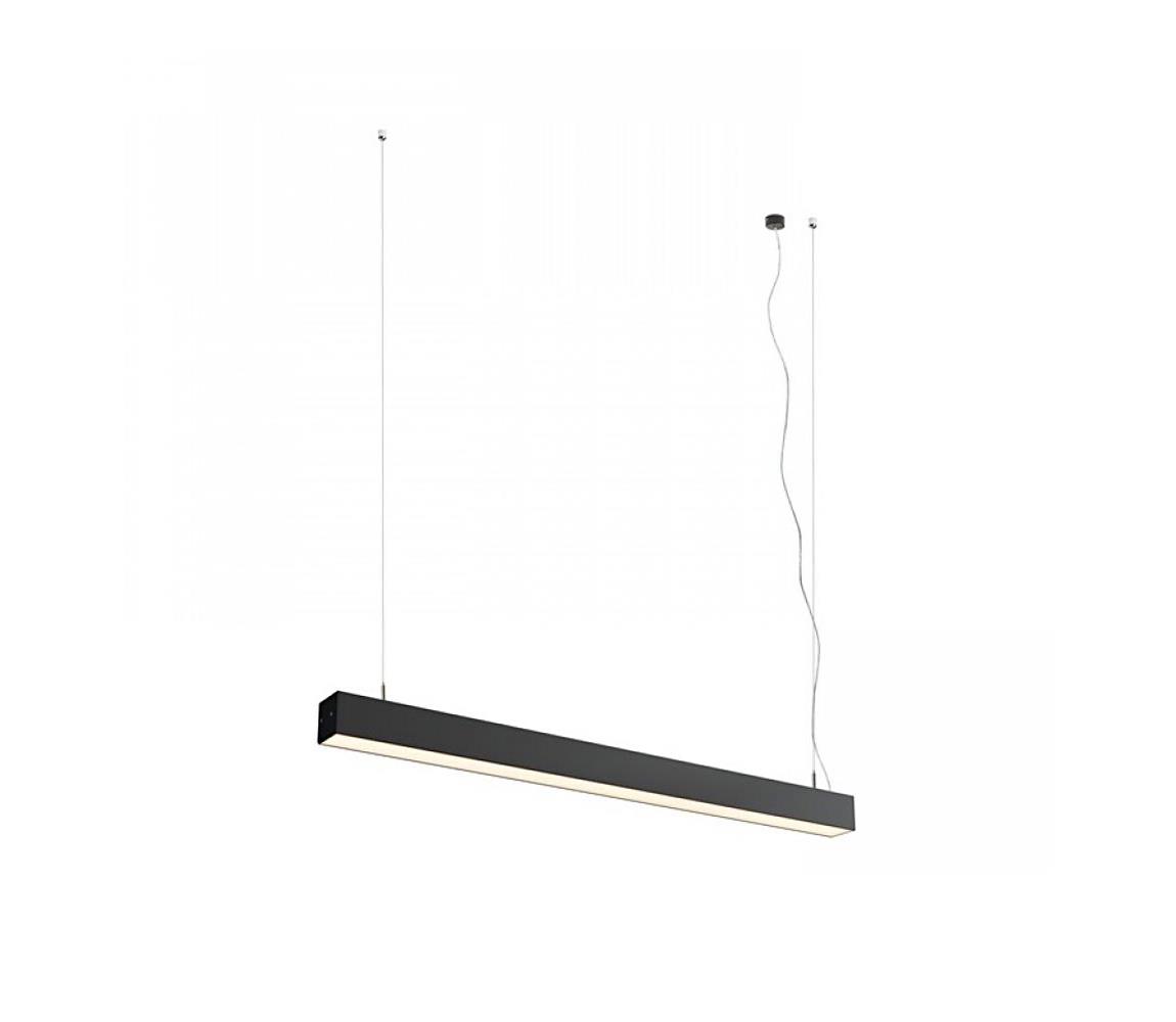 RED - Design  - R12721 - LED Lustr na lanku PESANTE LED/40W/230V černá R12721