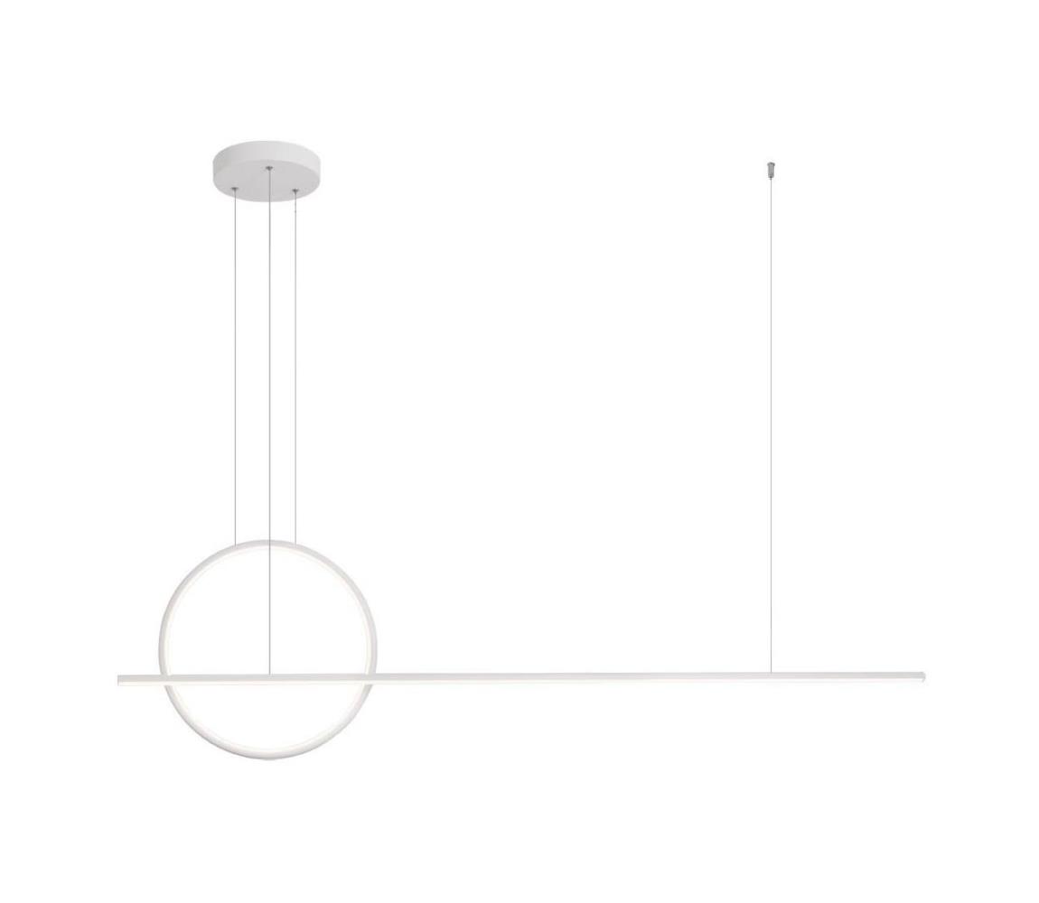Redo 01-1734 - LED Stmívatelný lustr na lanku GIOTTO LED/46W/230V bílá 01-1734