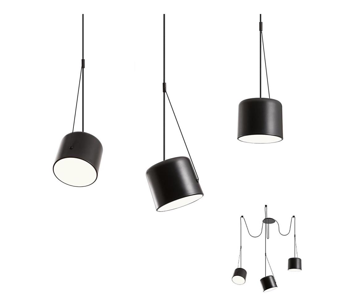 Redo 01-1826 - Lustr na lanku DODO 3xE27/15W/230V pavouk 01-1826