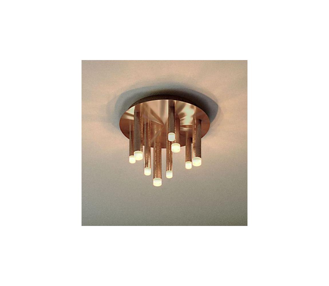 Redo 01-2040 - LED Stropní svítidlo MADISON 9xLED/4W/230V měď 01-2040