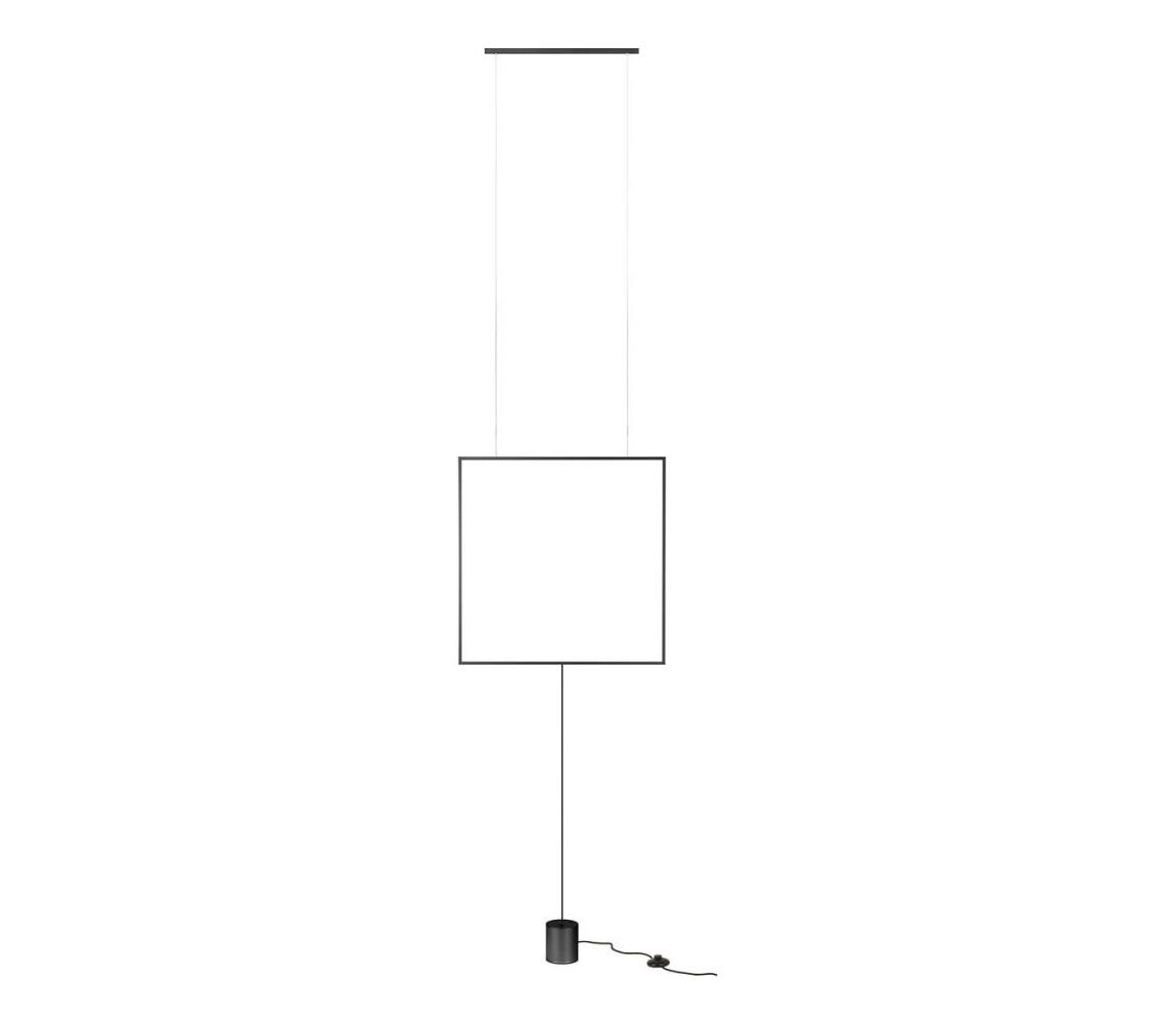 Redo 01-2134 - LED Stojací lampa SLICK LED/28W/230V černá 01-2134