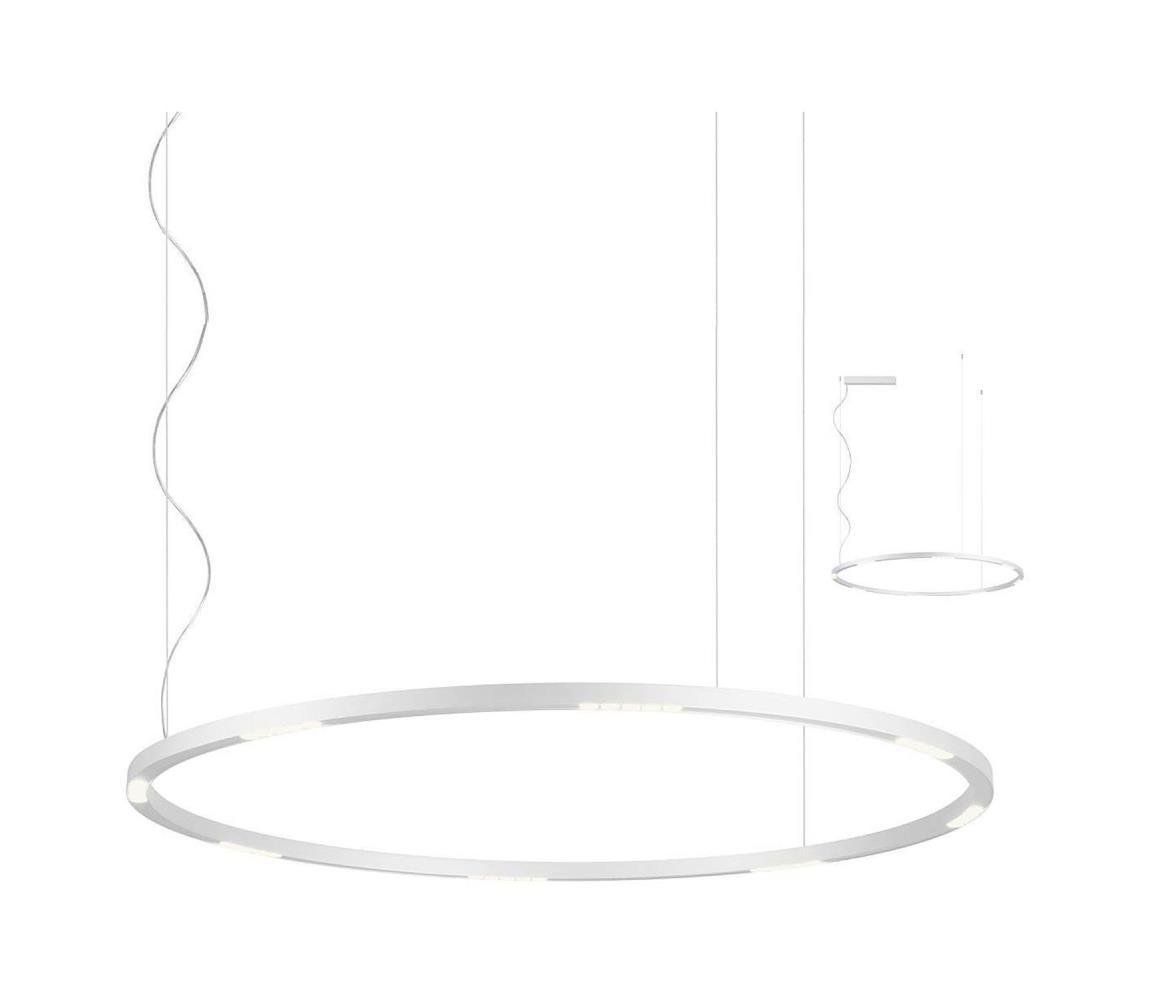 Redo 01-2208 - LED Lustr na lanku UNION LED/68W/230V 3000K pr. 120 cm bílá 01-2208
