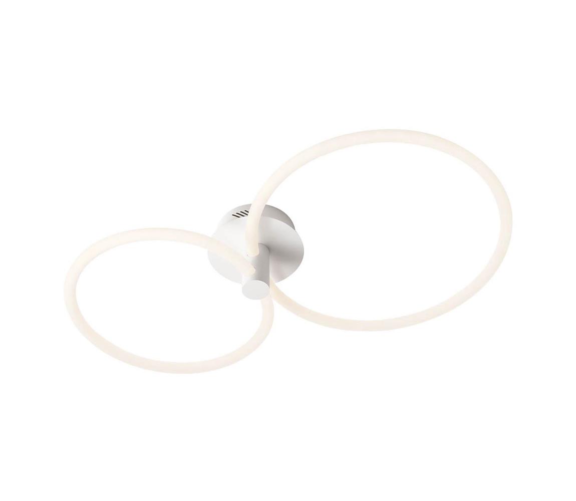 Redo 01-2223 - LED Stmívatelný přisazený lustr SPELL LED/43W/230V bílá 01-2223