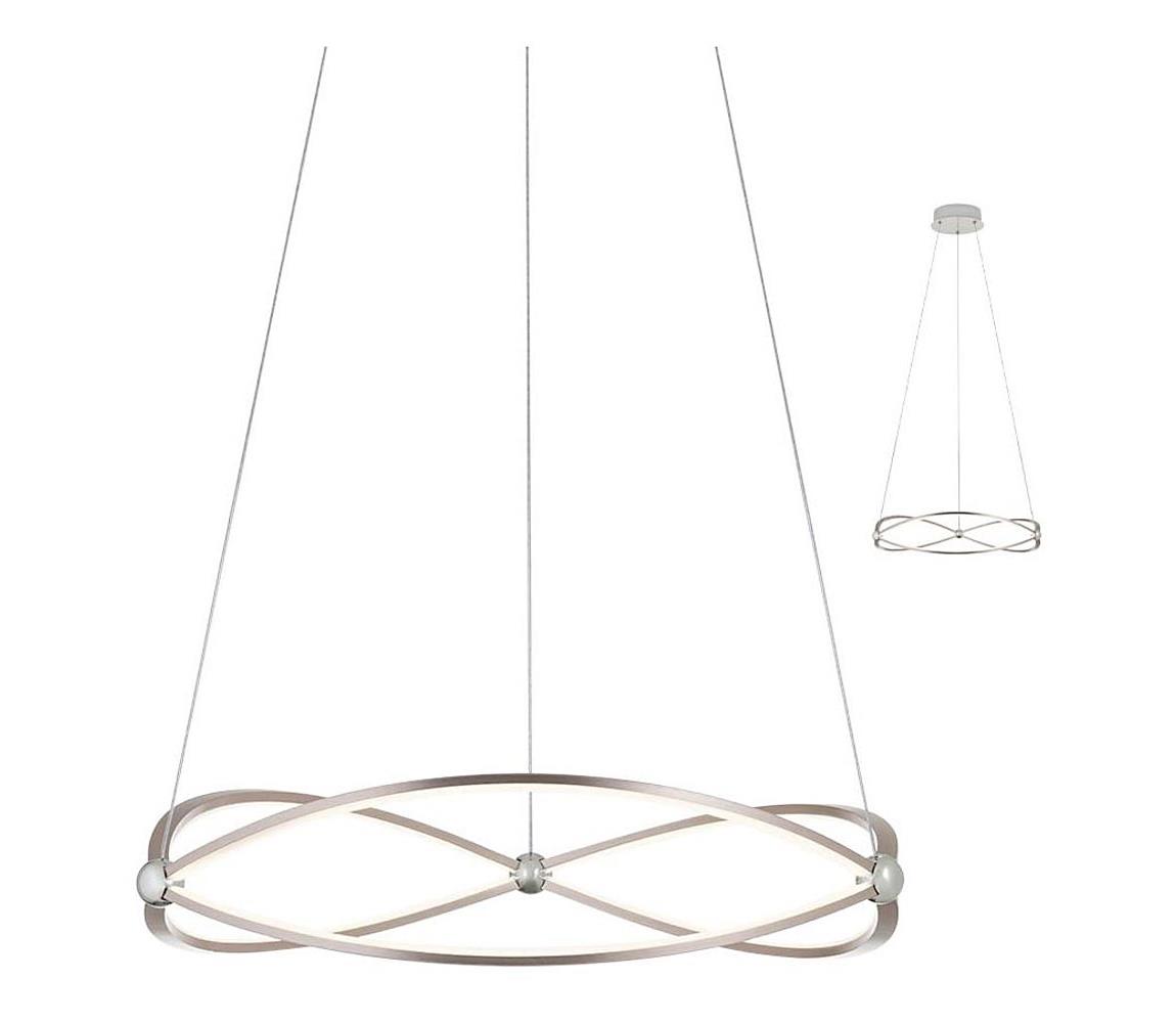 Redo 01-2251 - LED Stmívatelný lustr na lanku QUARK LED/43W/230V 3000K chrom 01-2251