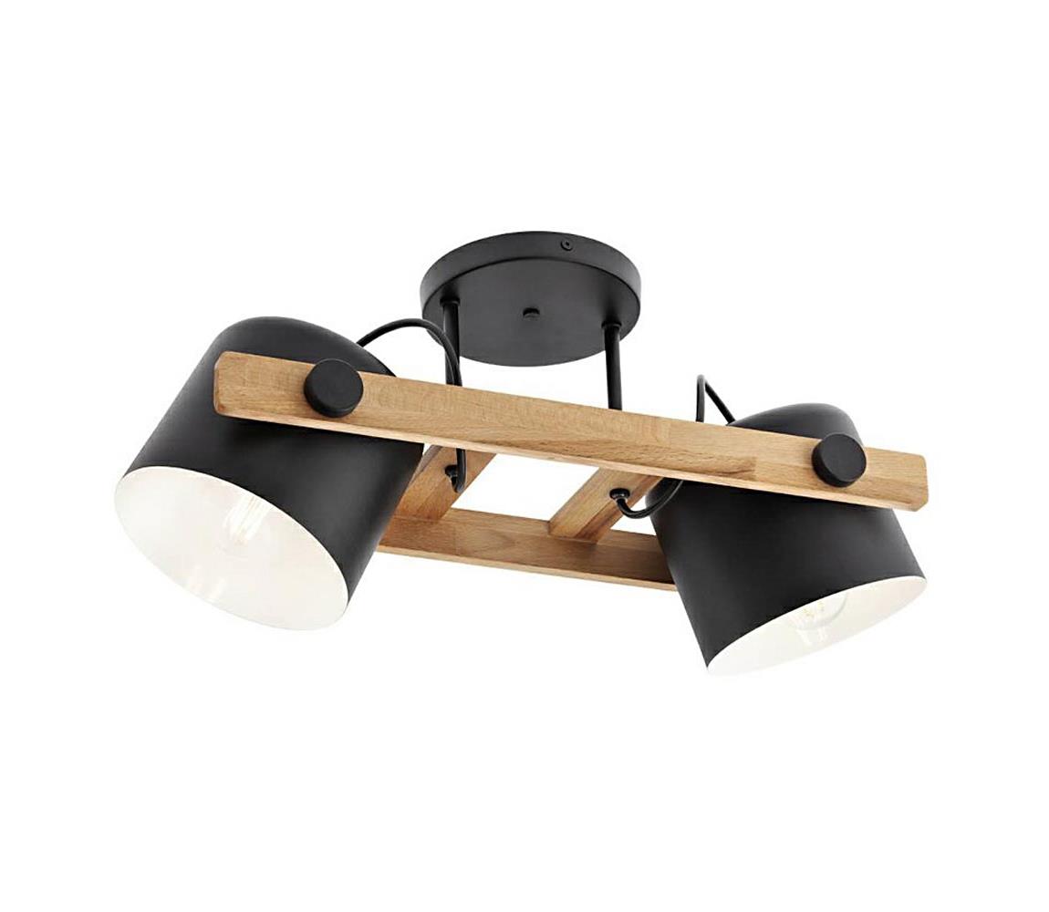 Redo 01-2400 - Stropní svítidlo POOH 2xE27/42W/230V buk 01-2400