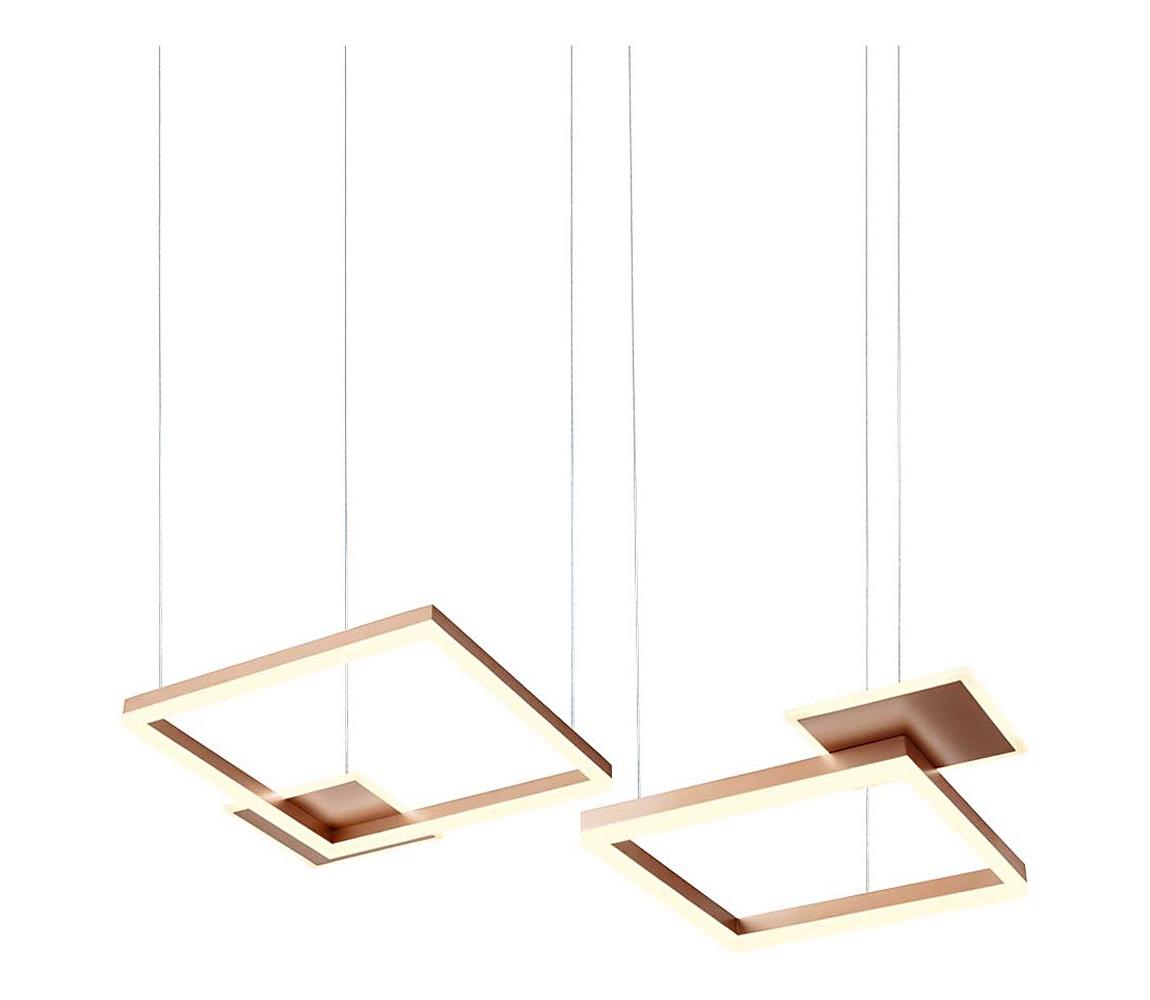 Redo 01-2613 - LED Stmívatelný lustr na lanku SIGUA LED/110W/230V CRI 90 hnědá 01-2613