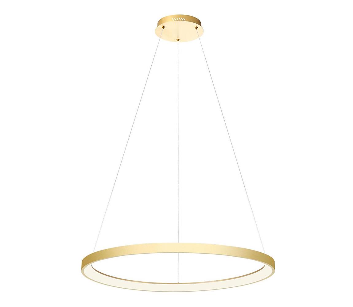 Redo 01-2676-LED Stmívatelný lustr na lanku ICONIC LED/60W/230Vpr. 78 cm zlatá 01-2676