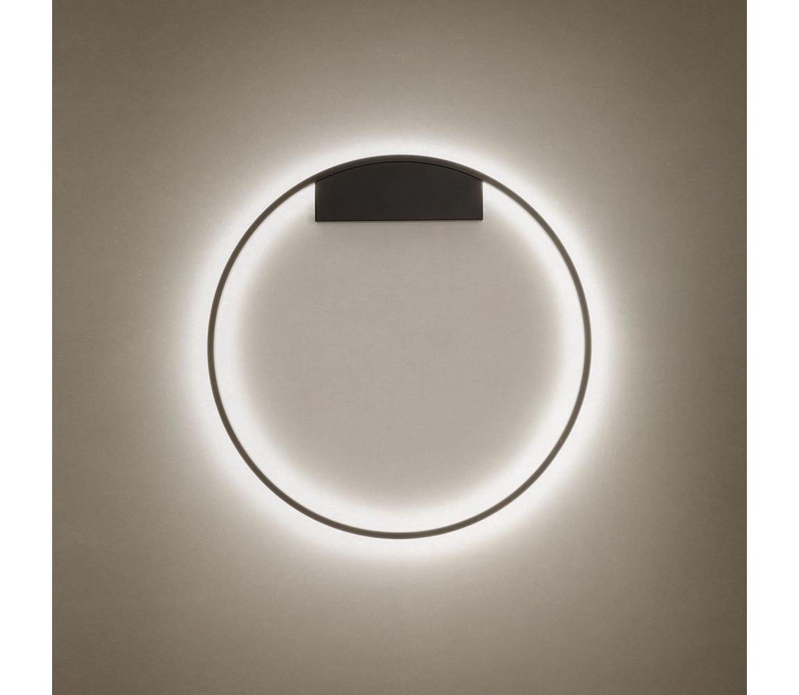 Redo 01-2819 - LED Stmívatelné nástěnné svítidlo FEBE LED/24W/230V černá 01-2819