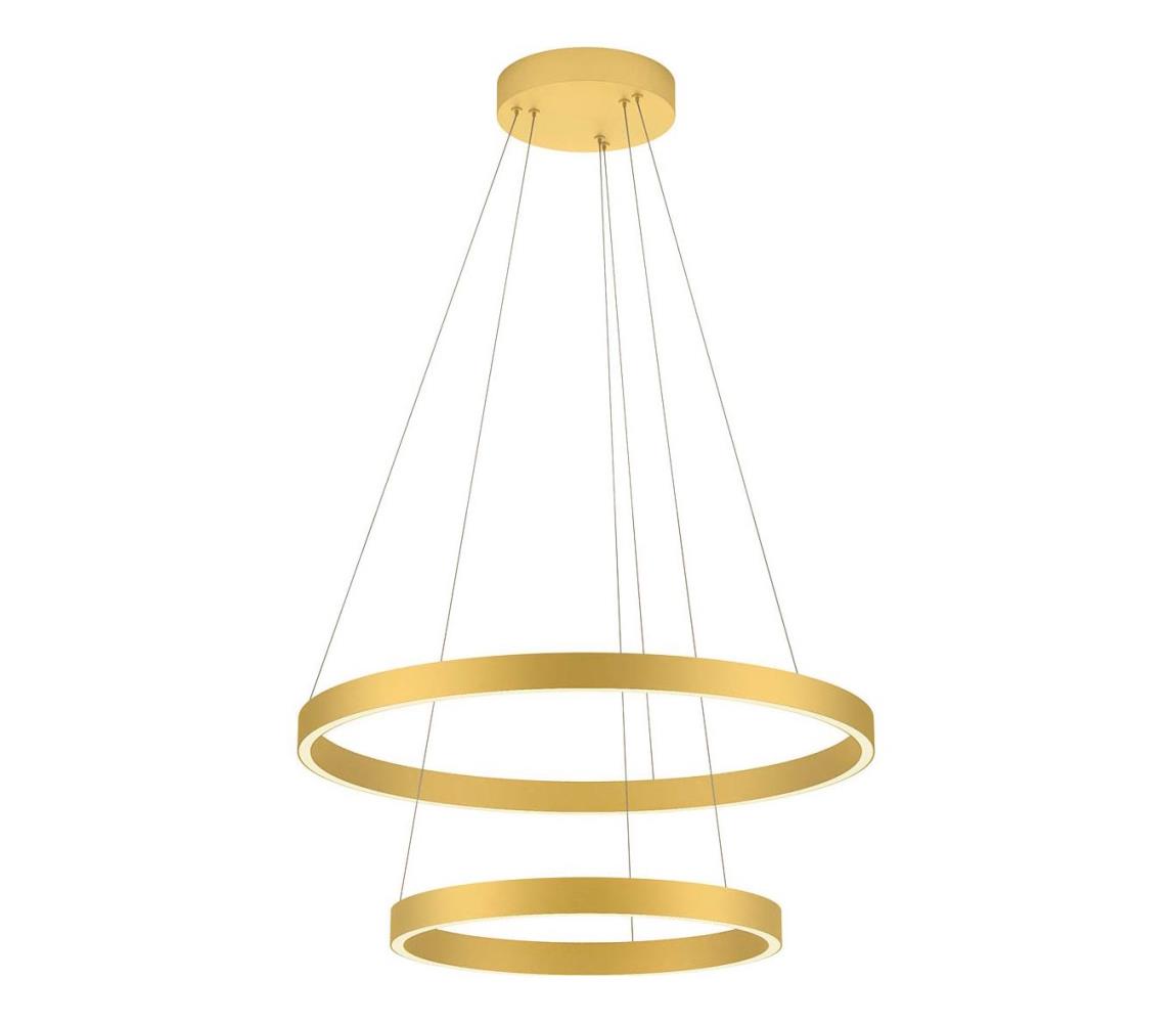 Redo 01-2889 - LED Stmívatelný lustr na lanku FEBE LED/62W/230V zlatá 01-2889