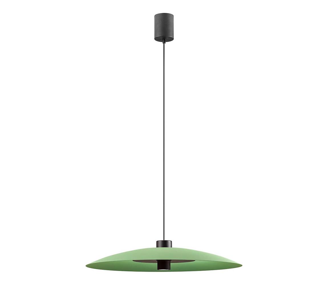 Redo 01-3019-LED Lustr na lanku LARS LED/14W/230V+LED/10W pr. 60cm CRI90 zelená 01-3019