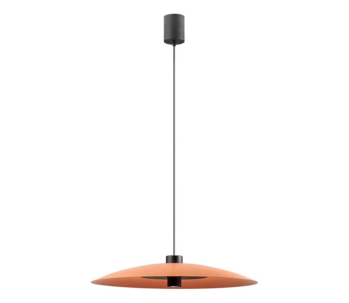 Redo 01-3020-LED Lustr na lanku LARS LED/14W/230V+LED/10W pr.60cm CRI90 oranžová 01-3020