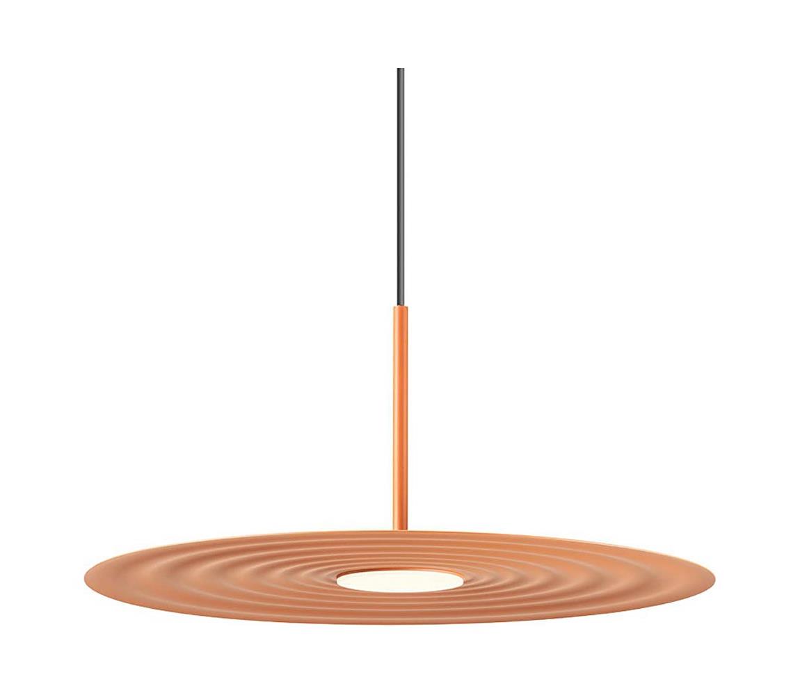 Redo 01-3045 - LED Lustr na lanku LAKE LED/13W/230V CRI 90 pr. 50 cm oranžová 01-3045