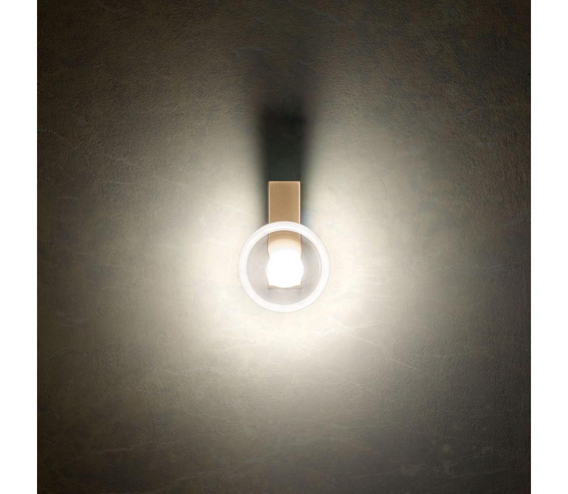 Redo 01-3239 - LED Nástěnné svítidlo SINCLAIR LED/6,5W/230V CRI 93 IP21 zlatá 01-3239