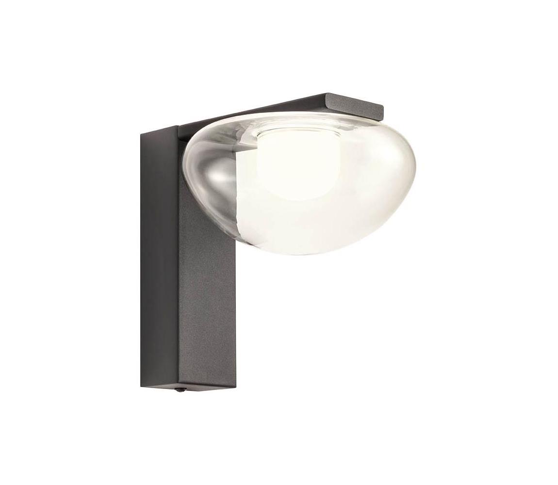 Redo 01-3242 - LED Nástěnné svítidlo SINCLAIR LED/6,5W/230V CRI 93 IP21 černá 01-3242