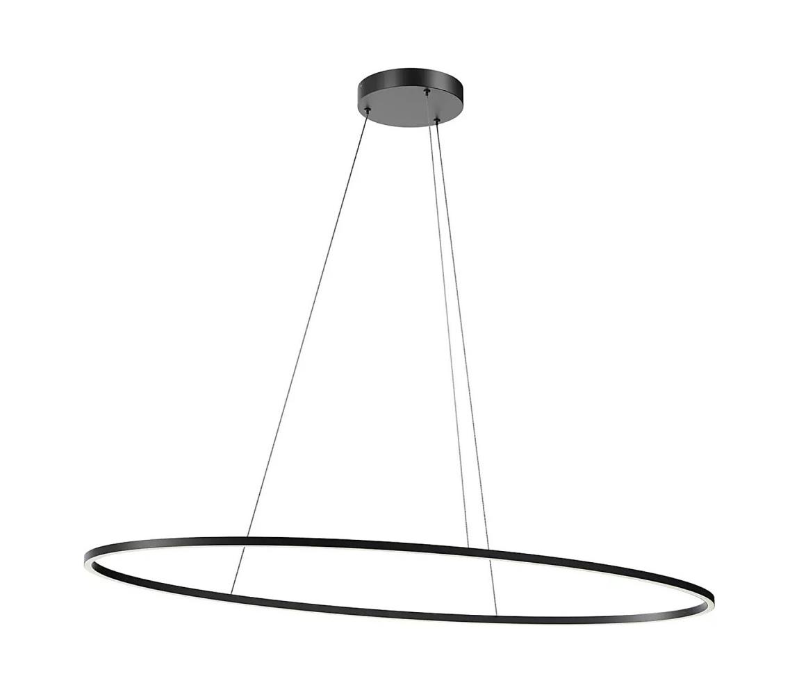 Redo 01-3299 - LED Stmívatelný lustr na lanku LEO LED/67W/230V černá 01-3299