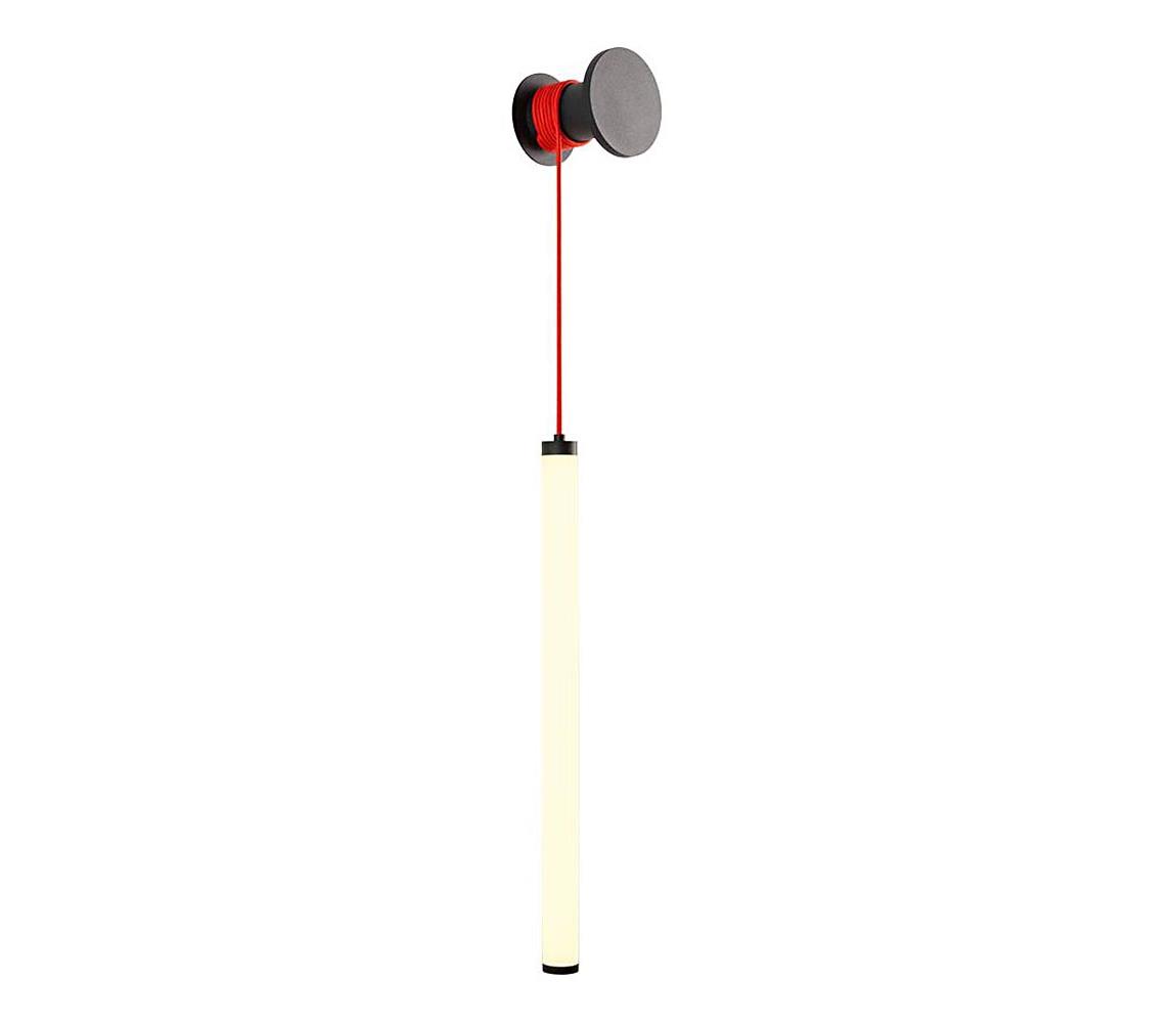 Redo 01-3302 - LED Stm nástěnná lampa SWING LED/9W/230V 3000/4000K CRI 90 černá 01-3302