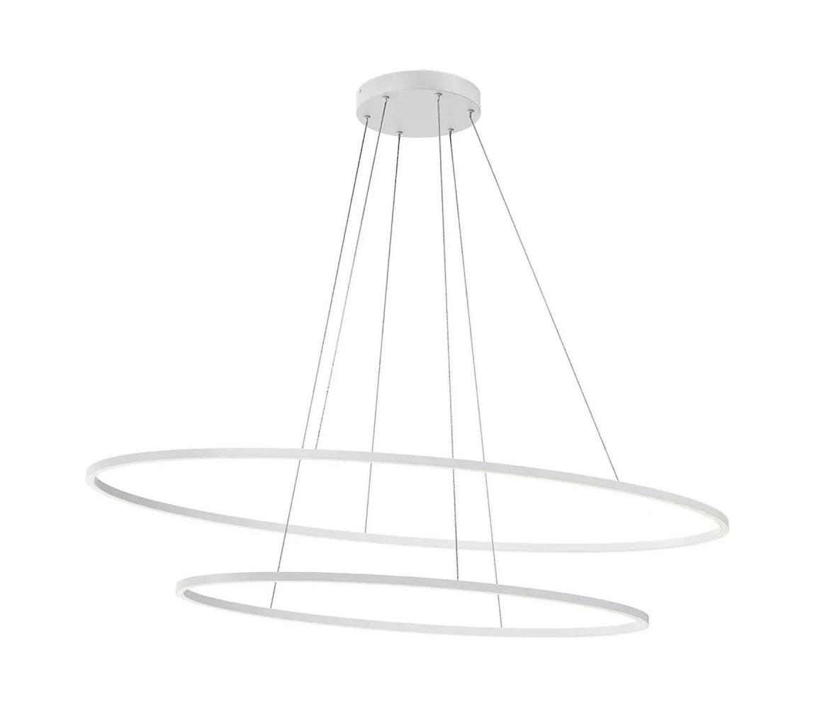 Redo 01-3342 - LED Stmívatelný lustr na lanku LEO LED/115W/230V bílá 01-3342