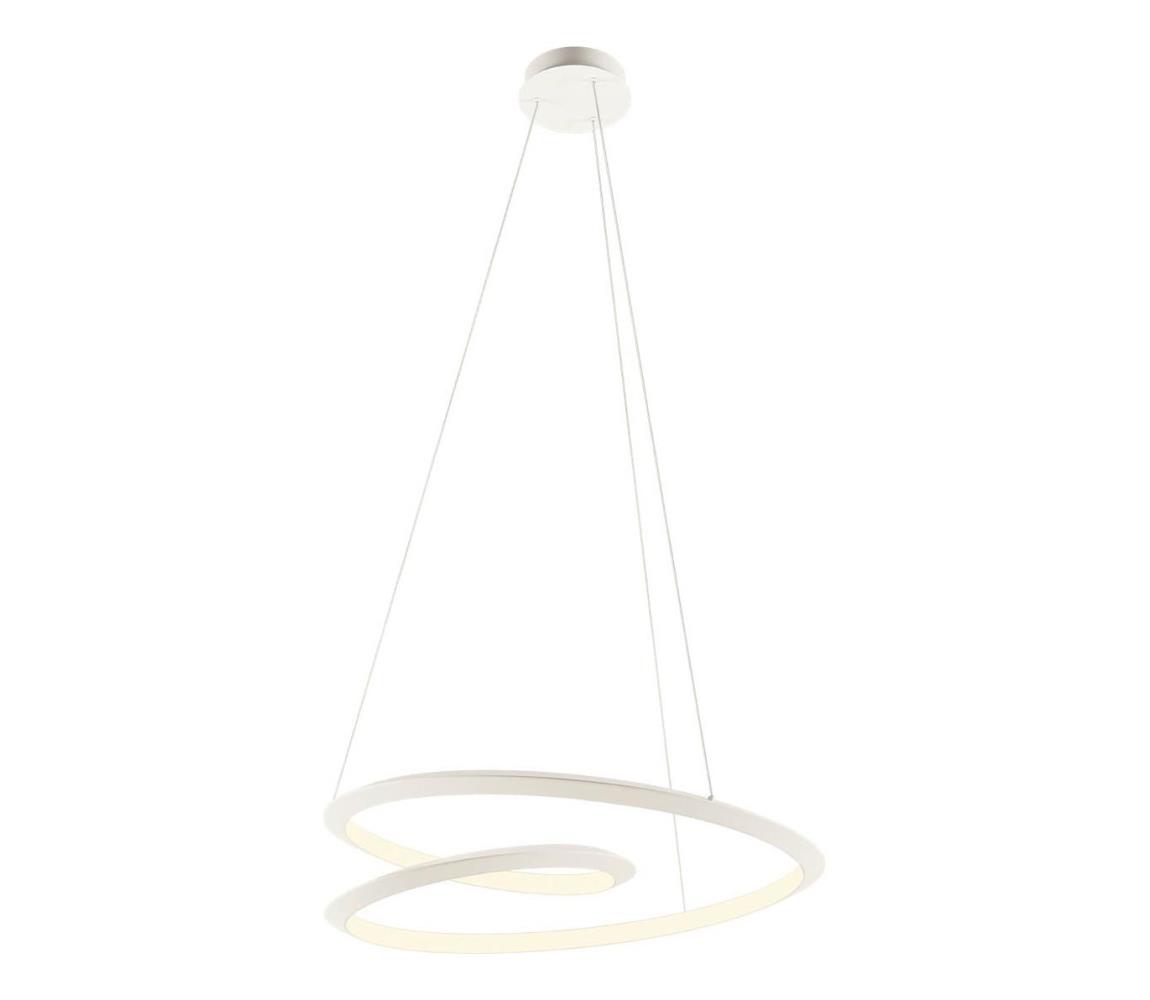 Redo 01-3376 - LED Stmívatelný lustr na lanku STORM LED/60W/230V pr. 80 cm bílá 01-3376