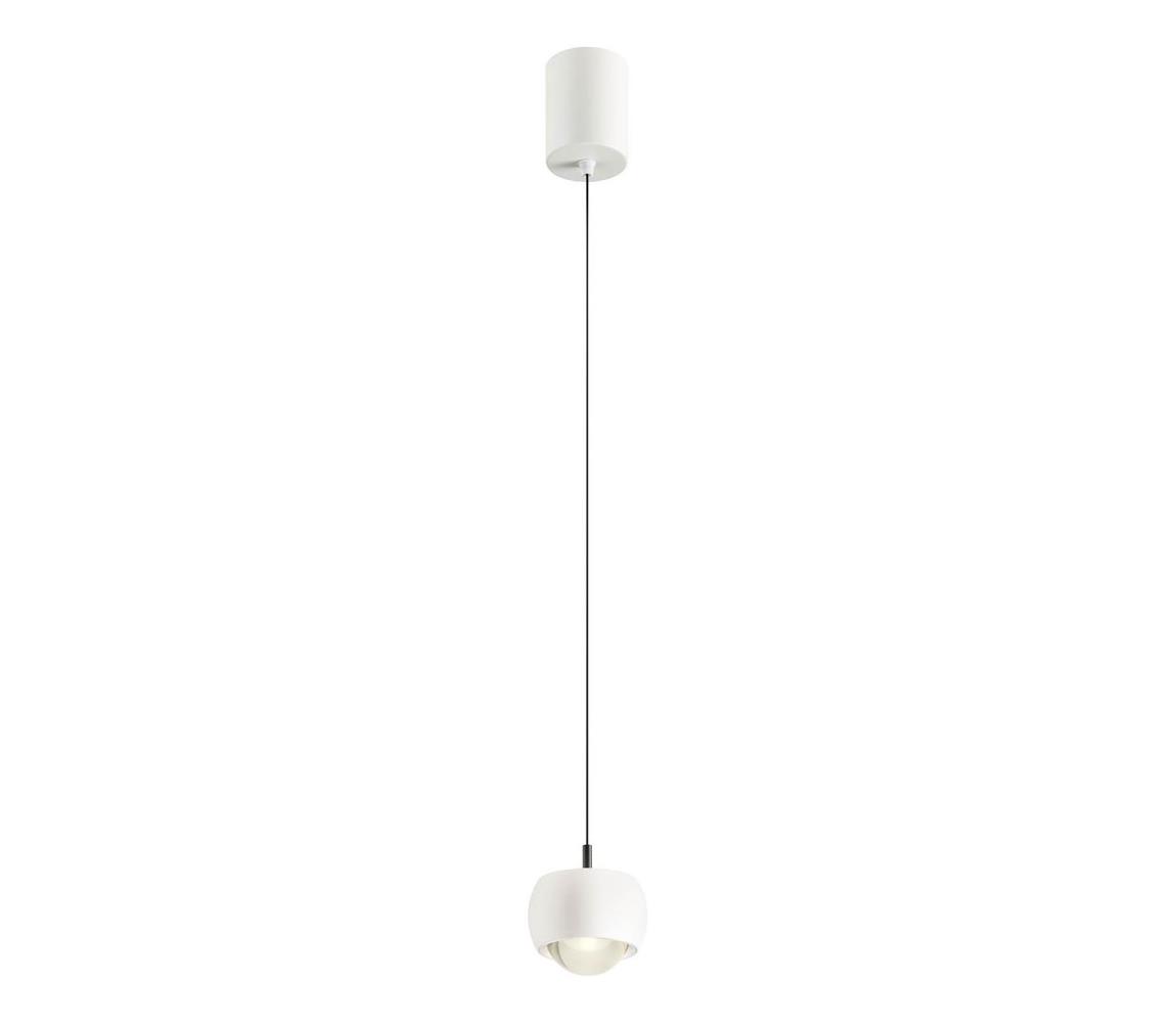 Redo 01-3546 - LED Lustr na lanku AVES LED/12W/230V pr. 9,6 cm CRI 90 bílá 01-3546