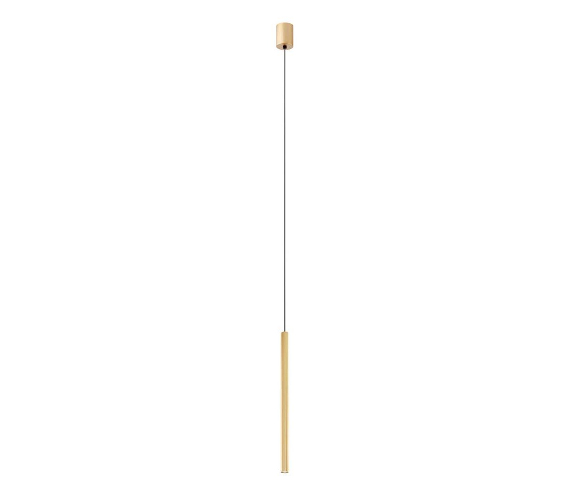 Redo 01-3857 - LED Lustr na lanku NIKOS LED/8W/230V CRI 90 pr. 6 cm zlatá 01-3857