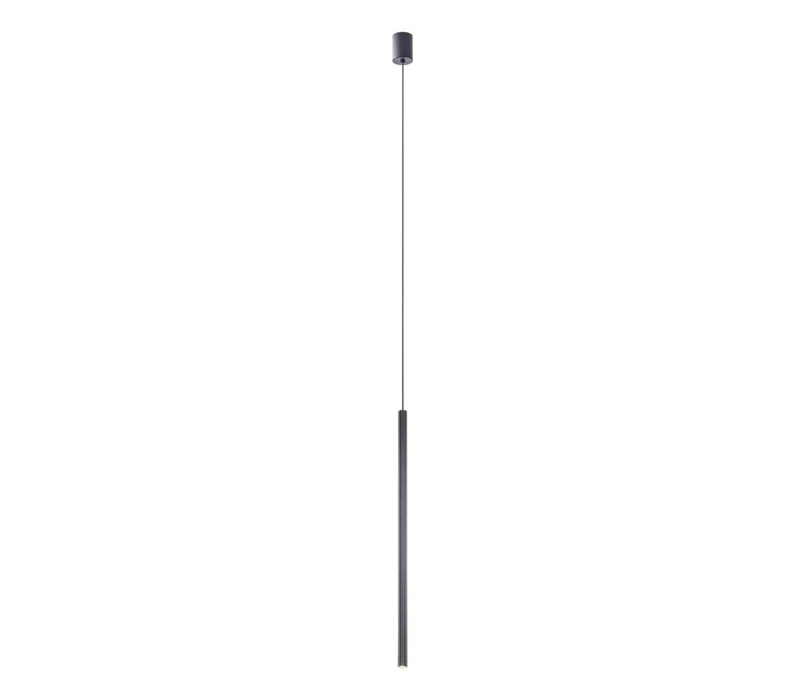 Redo 01-3861 - LED Lustr na lanku NIKOS LED/8W/230V CRI 90 pr. 6 cm černá 01-3861