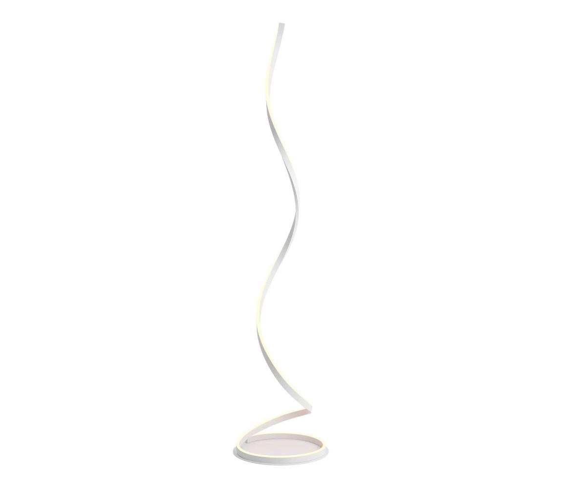 Redo 01-4281 - LED Stmívatelná stojací lampa SCROLL LED/30W/230V bílá 01-4281