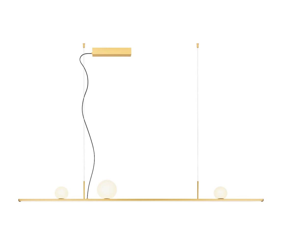 Redo 01-4301 - LED Stmívatelný lustr na lanku DUNE LED/48W/230V zlatá 01-4301