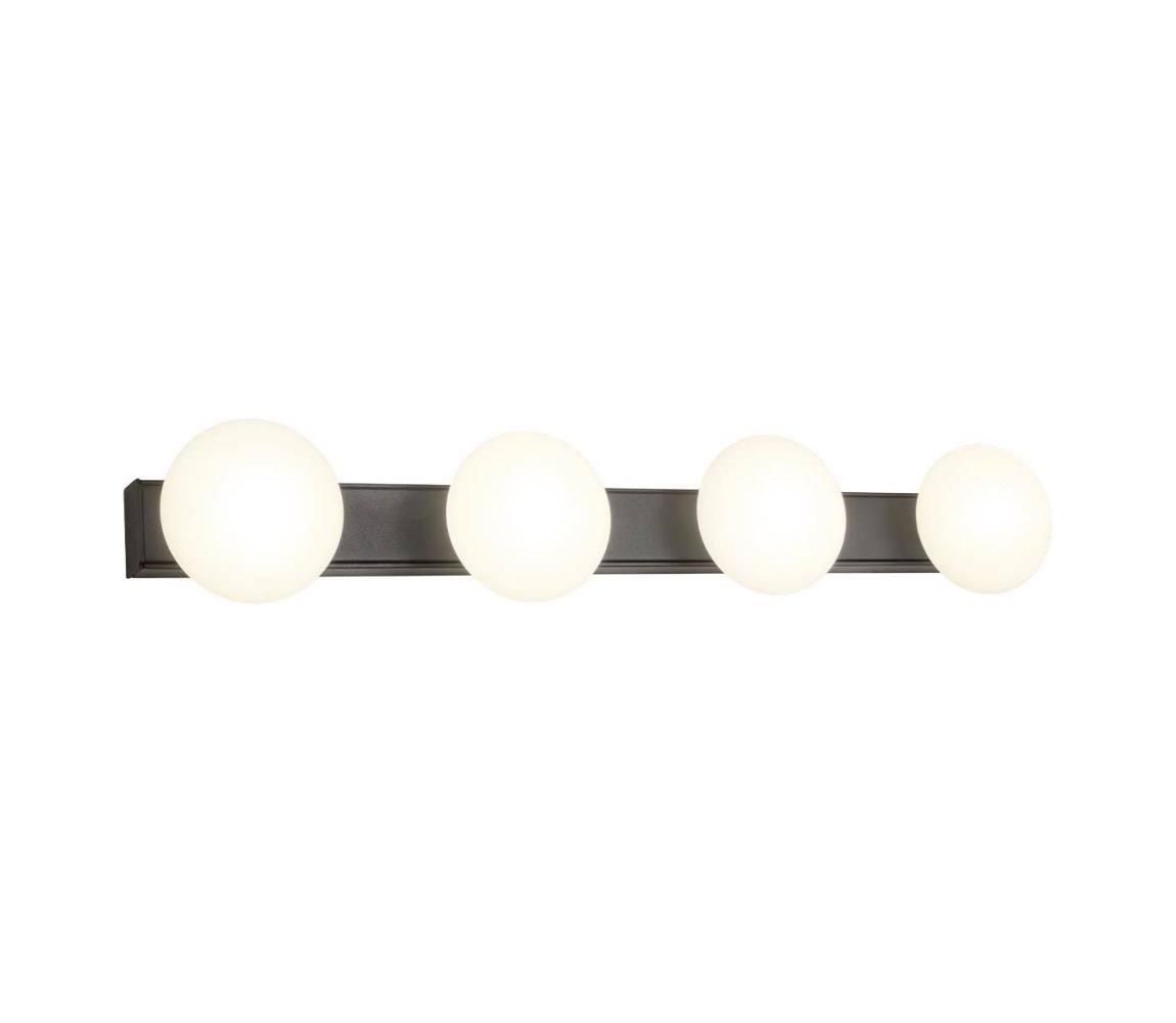 Redo 01-4311 - LED Koupelnové stropní svítidlo OVUM 4xLED/5W/230V IP44 černá 01-4311