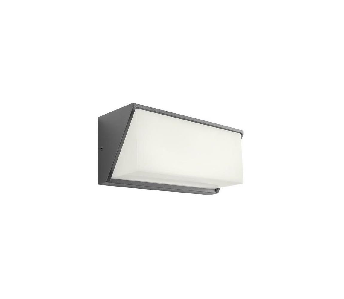 Redo 90238 - LED Venkovní nástěnné svítidlo SPECTRA LED/16W/230V 3000K IP54 šedá 90238