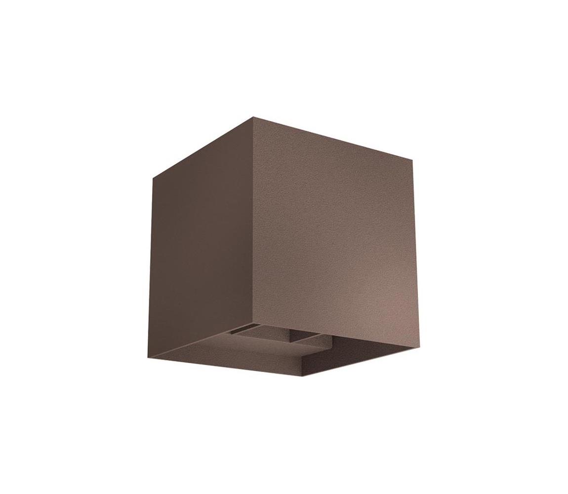 Redo 90298 - LED Venkovní nástěnné svítidlo VARY 2xLED/10W/230V 3000K IP54 hnědá 90298