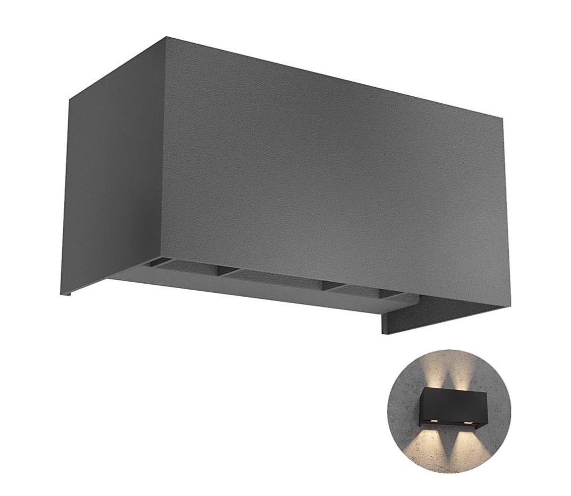 Redo 90303-LED Venkovní nástěnné svítidlo VARY 4xLED/5W/230V 4000K IP54 antracit 90303