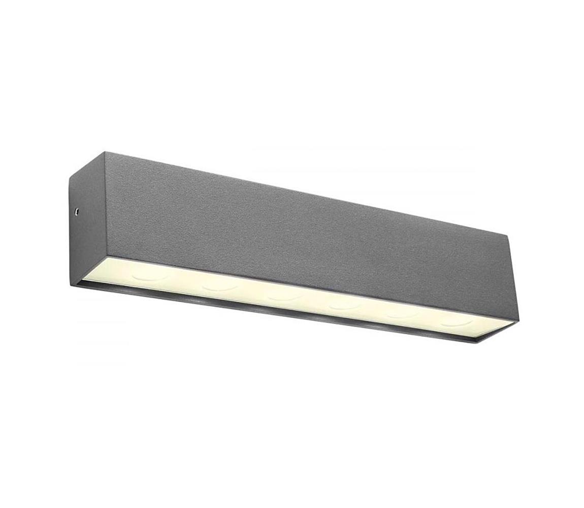 Redo 90394 - LED Venkovní nástěnné svítidlo OMNIA LED/12W/230V 3000K IP54 šedá 90394