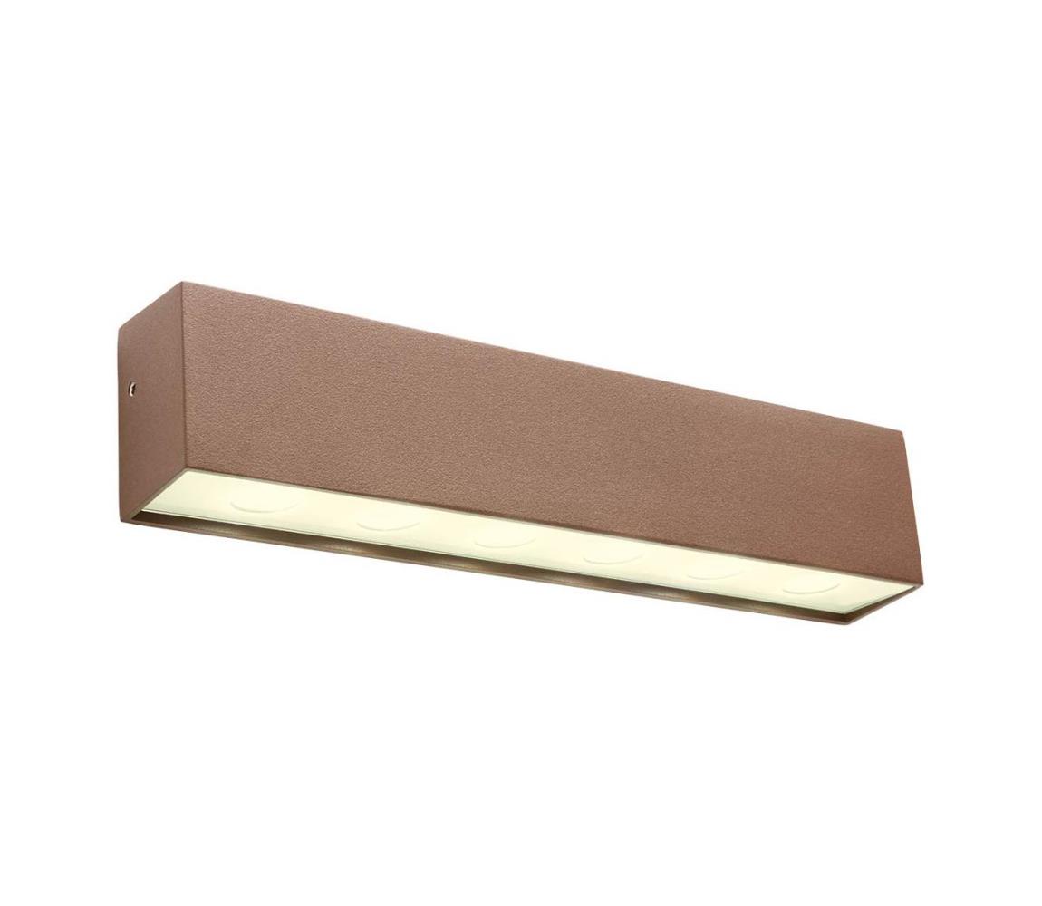 Redo 90395 - LED Venkovní nástěnné svítidlo OMNIA LED/12W/230V 3000K IP54 hnědá 90395