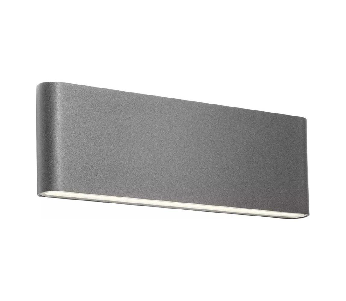 Redo 90452 - LED Venkovní nástěnné svítidlo KLIPPE LED/24W/230V IP54 antracit 90452