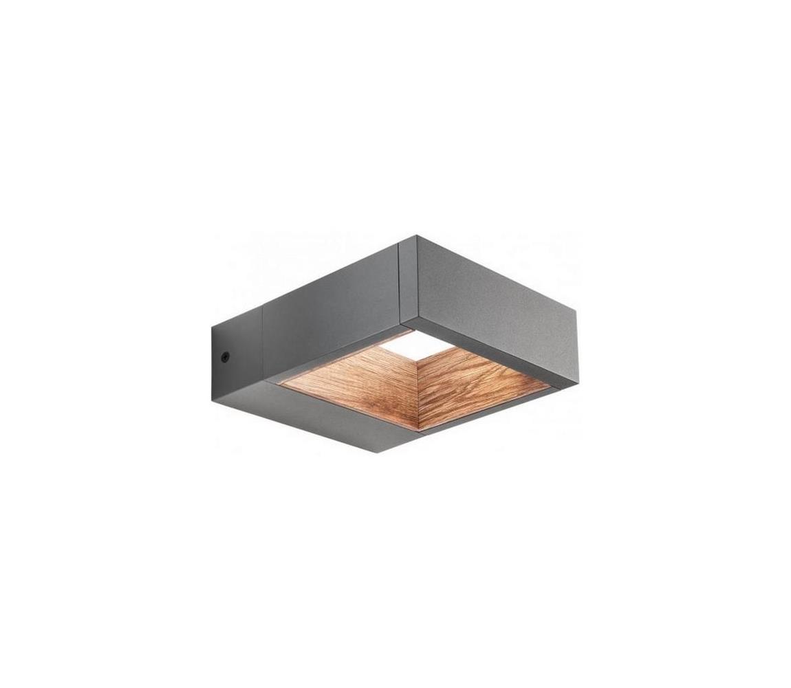 Redo 90508 - LED Venkovní nástěnné svítidlo WALD LED/10W/230V IP65 antracit 90508