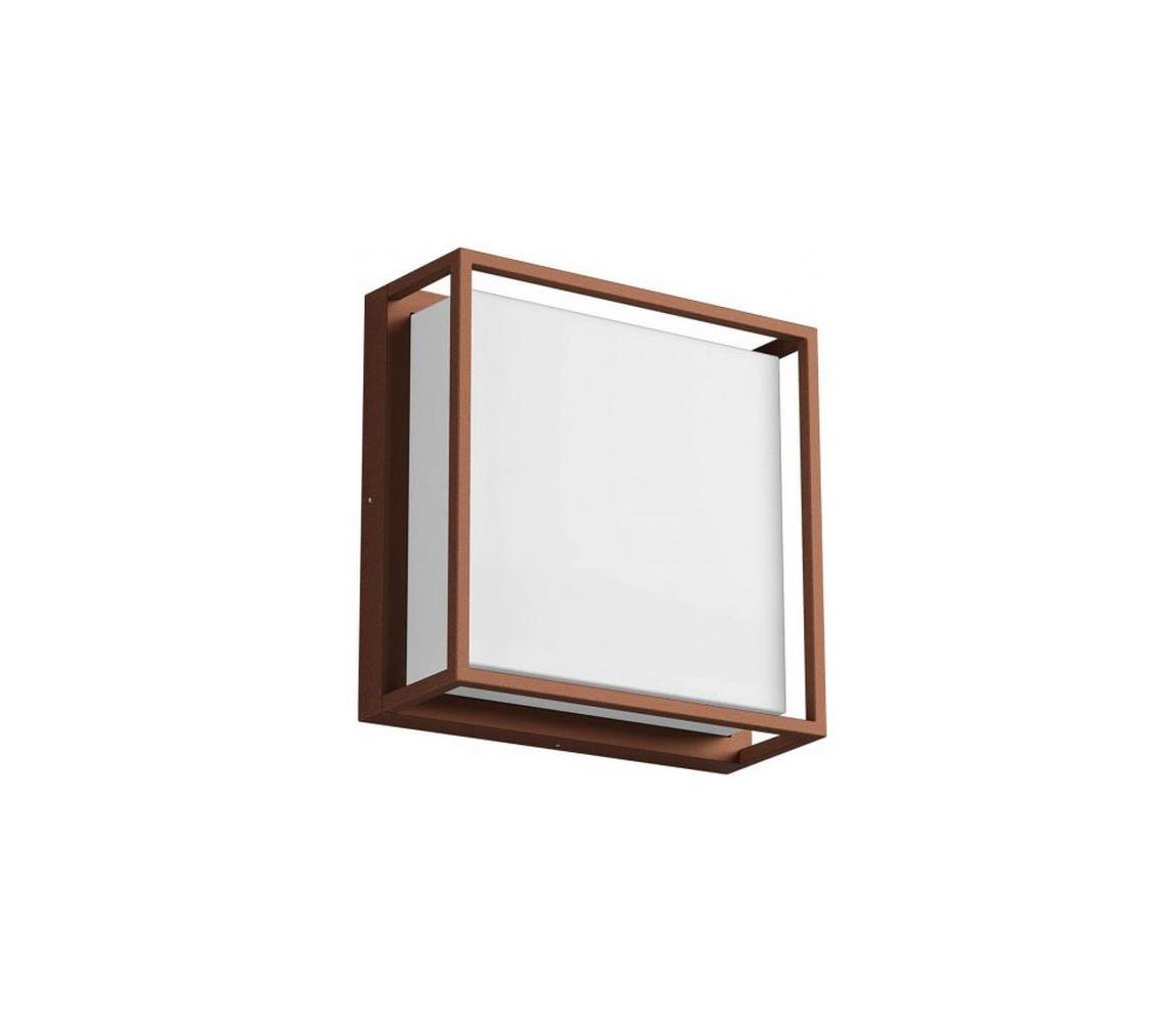 Redo 90566 - LED Venkovní nástěnné svítidlo QUADRIS LED/20W/230V IP54 hnědá 90566