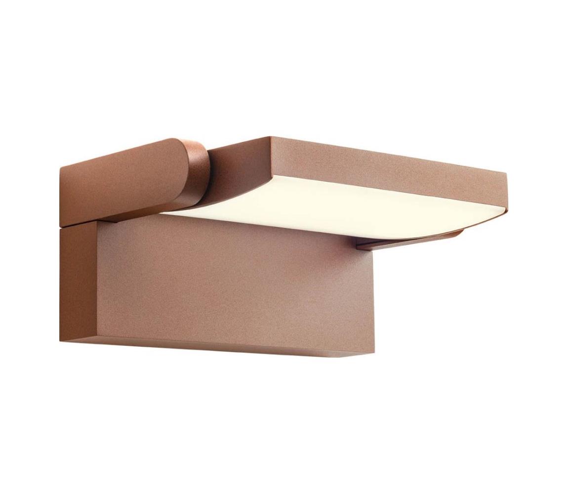 Redo 90585 - LED Venkovní nástěnné svítidlo FLIP LED/20W/230V 3000K IP54 hnědá 90585