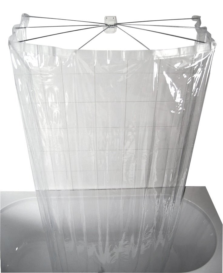RIDDER OMBRELLA skládací sprchová kabina, 100x70cm, průhledná 58200