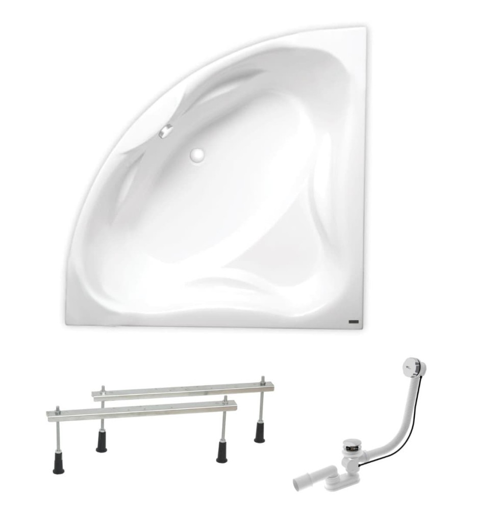 Rohová vana Laguna Royale 150x150 cm akrylát levá i pravá SIKORO1500AN SIKORO1500AN