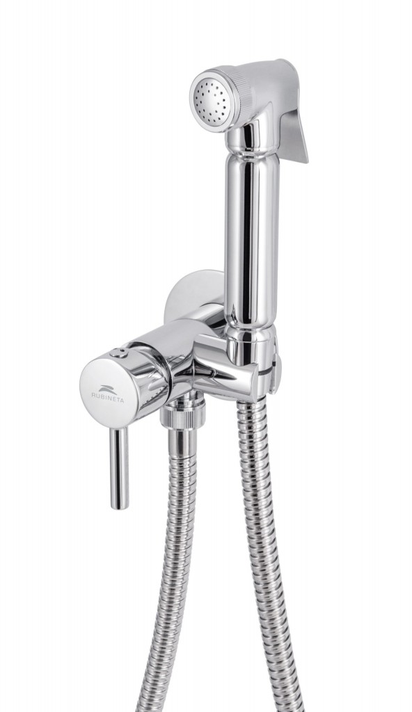 Rubineta Baterie s bidetovou sprškou ULTRA U-30 NEW CHROM OLBAU30NEW