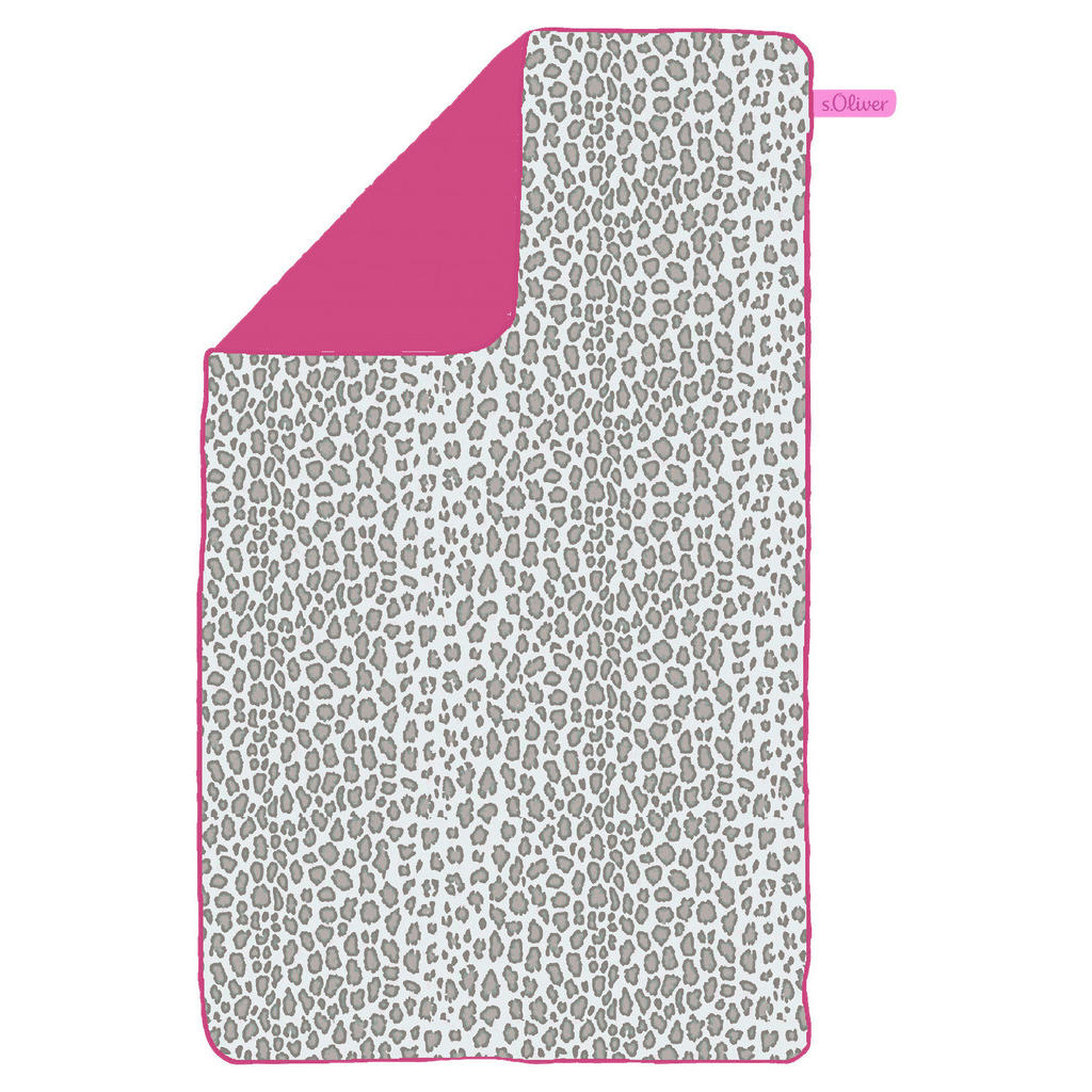 S. Oliver OSUŠKA NA PLÁŽ, 80/160 cm, pink, světle šedá