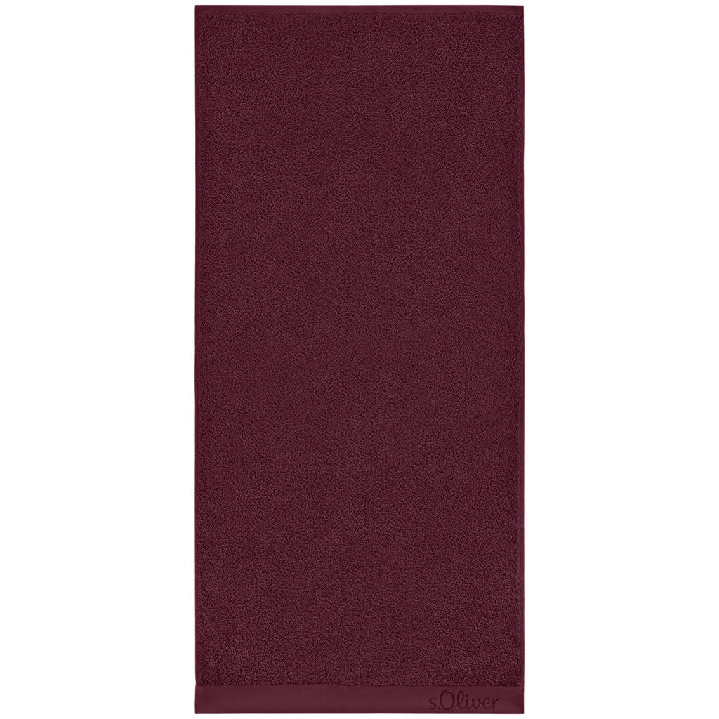 S. Oliver RUČNÍK, 50/100 cm, vínově červená
