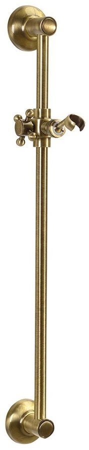 SAPHO ANTEA sprchová tyč, posuvný držák, kulatá, 670, bronz SAL0036