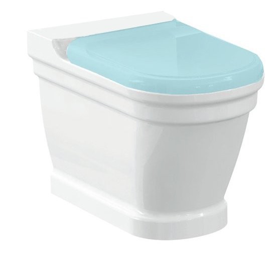 SAPHO ANTIK WC mísa kombi, spodní/zadní odpad, 37x63cm, bílá AN360