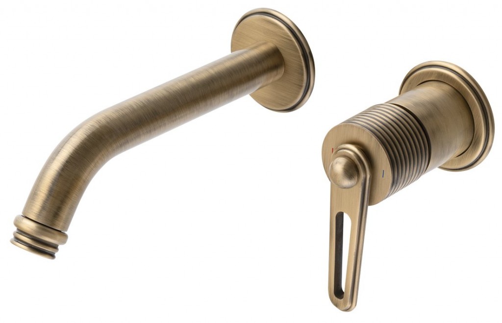 SAPHO BEBÉ podomítková umyvadlová baterie, bronz BB018/18