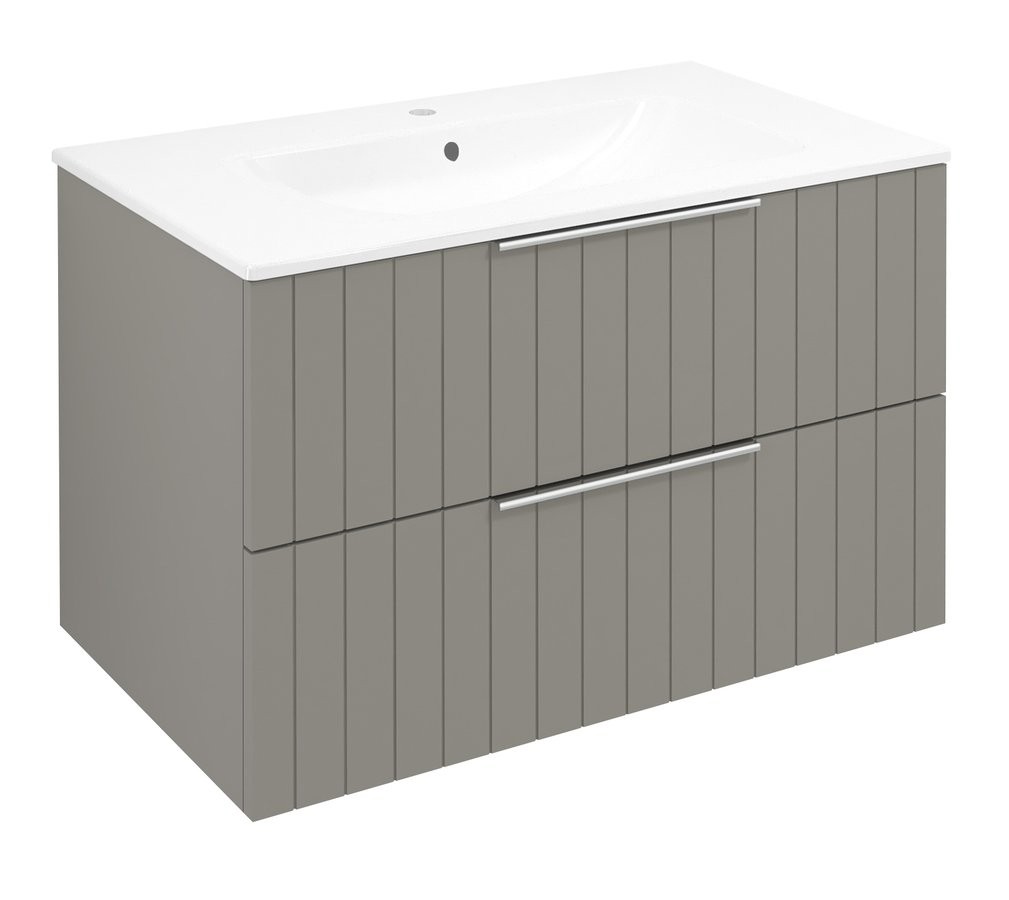 SAPHO CIRASA STRIP umyvadlová skříňka 79,8x52x46cm, agila CR801-4343S