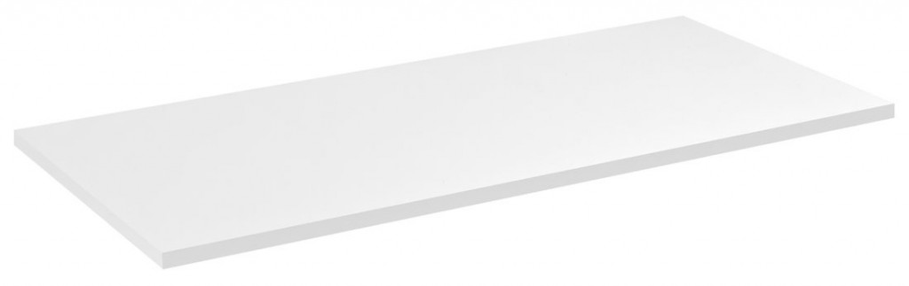 SAPHO Deska DTDL 81x1,8x46,5cm, bílá lesk CR081-3030
