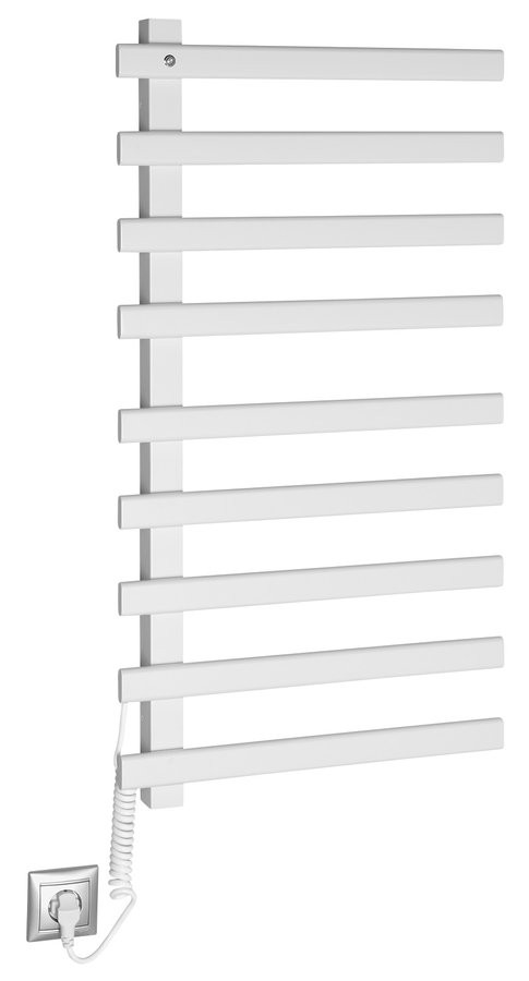 SAPHO ELCOR elektrický sušák ručníků 480x920x50 128 W, bílá mat EB450